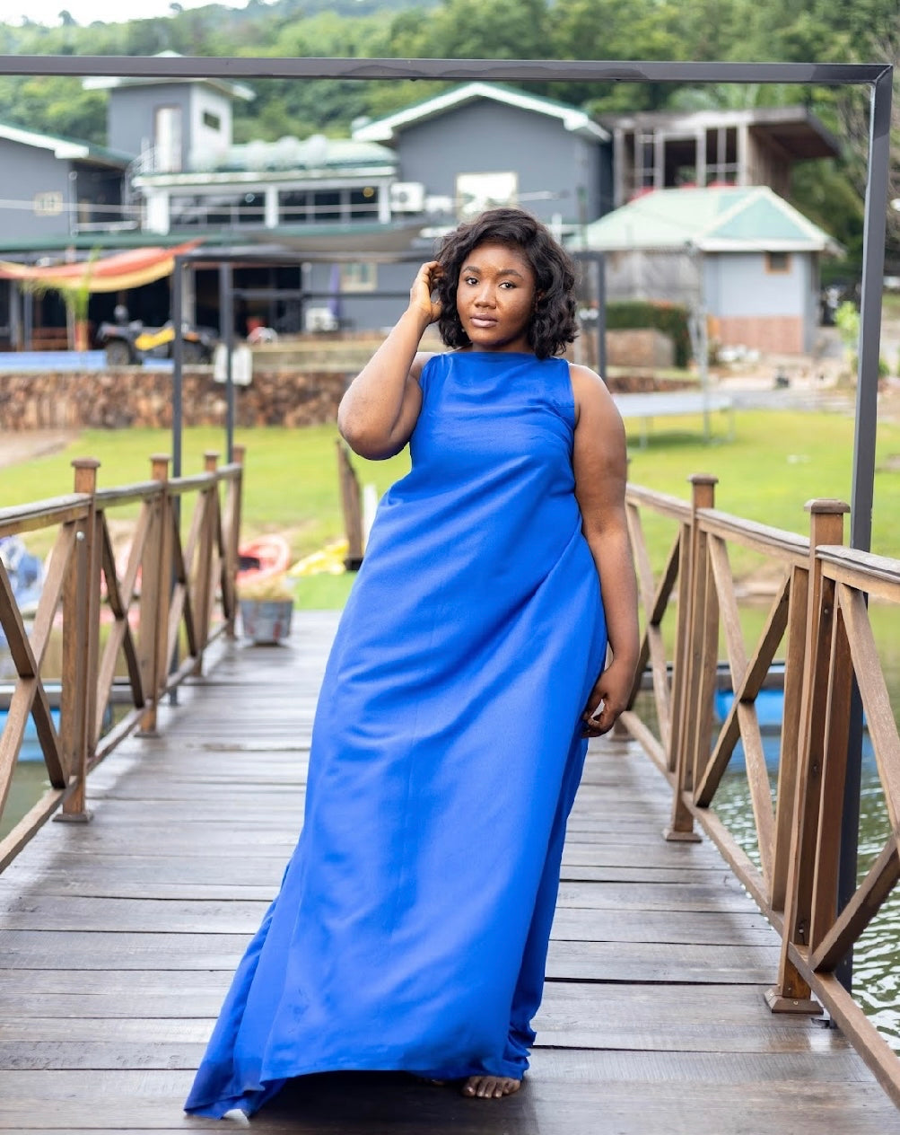 Blue Lounge Dress