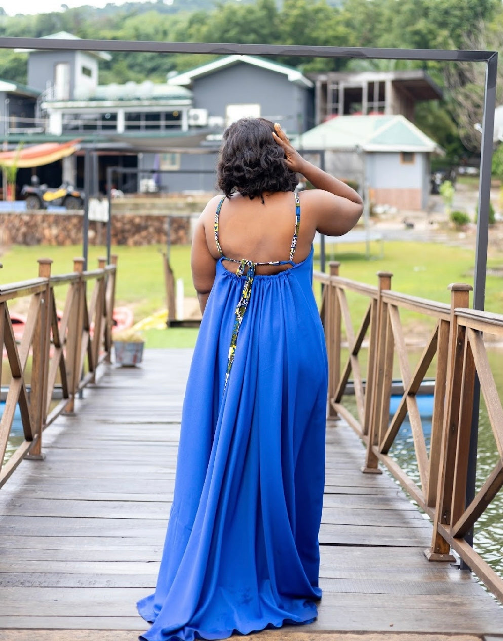 Blue Lounge Dress