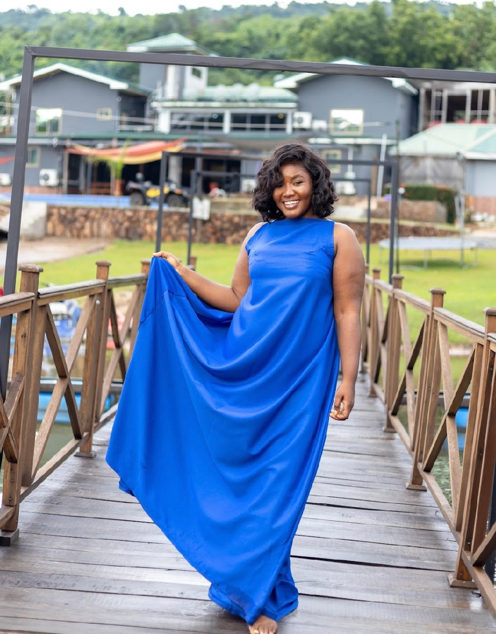 Blue Lounge Dress